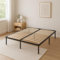 Jacky - Solide et Confortable Sommier 160x200 x 29 cm Cadre a Lattes + 9 Pieds en Metal - Montage Rapide et Facile