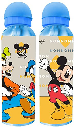 gioco 1 Borraccia Alluminio Topolino Grafiche assortite (INVIO Casuale)