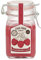 Balvi Vela aromática Farm Fresh Color Rojo Diseño de Tarro de Mermelada con Olor a Fruta Frambuesa CE