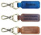 BULIHAN Porte-clés en cuir personnalisé, porte-clés en cuir fait à la main gravé personnalisé, Marron, café, bleu, taille unique
