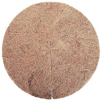 EVANEM Fiber Tree Ring Mulch Disc Mat Weed Protector Mat, Bucket Cover Mat Balcony Coconut Fiber Mulch Ring (Size : 1X30cm)