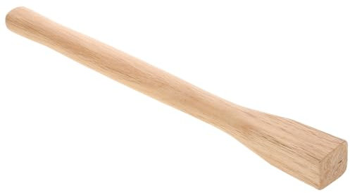 Toddmomy Grub Hoe Handle, Hoe Handle Replacement Wooden Handle Sickles Grip for Hammer Hoe Farm Tools 37cm