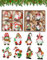 24Stück Weihnachtsanhänger Wichtel Set,Holzanhänger Weihnachten Zwerg Ornamente,Weihnachtswichtel Christbaumschmuck aus Holz Weihnachtsdeko Anhänger,DIY Weihnachtlicher Baumschmuck Weihnachtsmann Deko