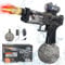 Audasi Electric Water Gun, Automatic Water Gun Pistols 500CC Long Range Motorized Water Guns with Multifunctional Lighting Effects Rechargeable Water Blaster for Summer Pool Beach Party