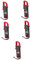 iplusmile 5pcs Ac/Clamp Multimeter Auto-ranging Voltmeter Ohm Meter Digital Clamp Test Meter Electrician Tool