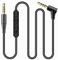 Cavo audio per cuffie da gioco Logitech G Pro / G433/G335/G735/G233/Pro X 2 SE /G432 cablate/H540/Astro A30 40 50, cavo AUX stereo per cuffie per TV, PC, monitor del computer, interruttore, PS5/PS4