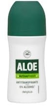 Deo Roll-on Aloe Anti-Transpirant 0 % Alkohol, 50 ml, 2 Stück