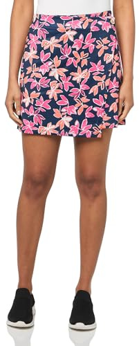 Stella Parker Women's Wrap Tennis Skirt –Casual, Athletic Golf Skort, Rosey, Small