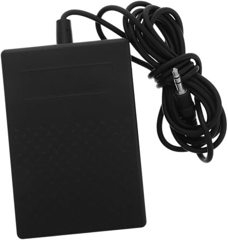 HEATSHAKING Sustain Pedal with Polarity Switch and Midi Cable for Digital Pianos and Electronic Keyboards Accessory for Enhanced Connectivity and Versatile Music Performance