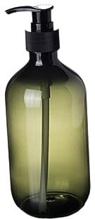 Veemoon Bouteille de Lotion Pompe Flacon Opaque Vert Distributeur de à Main et Contenant de Shampooing Vide pour Lotions et