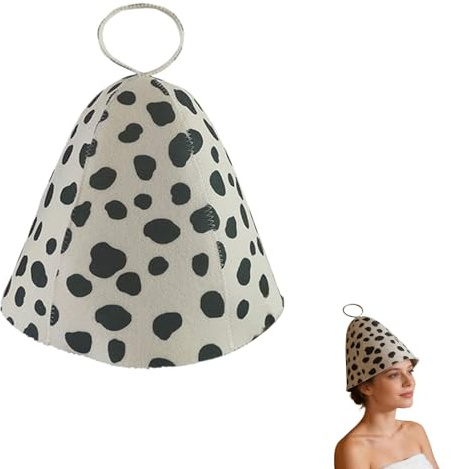 THXFUNAREA Bonnet de Sauna, Protection Cheveux Résistante à la Chaleur, Idéal pour le Sauna, le Hammam ou le Spa, Ajustable et Confortable pour un Usage Quotidien