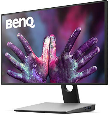 BenQ PD2710QC 27 Inch IPS LED Designer Monitor, 2560x1440 2K QHD, 100% Rec.709 and sRGB, CAD/CAM, Animation, Darkroom Mode, Low Blue Light, Flicker-Free, Black/Silver