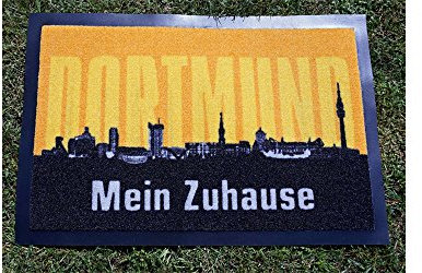 silly.con Dortmund Skyline Fussmatte Deco Wash ca. 40 x 60cm