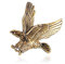 Patch Nation Goldener Adler zu Jagen Badge Pin Pins Anstecker Cosplay Brosche (Gold)