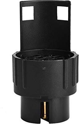Trailer Plug Adapter, 12V 7Pin bis 13Pin N & S Trailer Socket Adapter Stecker Konverter Anschluss für Trailer Caravan