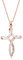 WINNICACA keltisch knoten Halskette Sterling Silber Erstellt Rose Gold Opal Love Knot Anhänger Halskette Schmuck für Frauen, Gravierte Glaube Hoffnung Liebe an der Celtic Cross Halskette