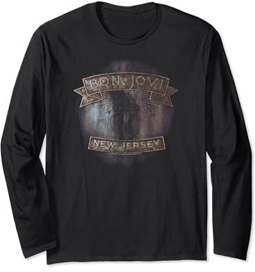 Bon Jovi New Jersey Langarmshirt