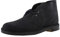 Clarks Originals Uomo Desert Boot Suede Leather Navy Stivali 46 EU