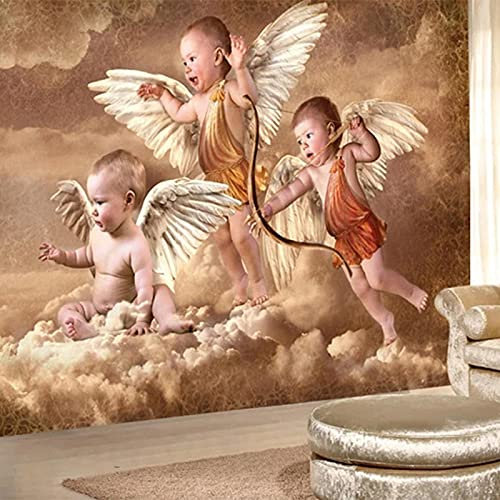 XTSWallpaper Tapete Selbstklebende Tapete Wandbild 300X200Cm Retro Charaktere Kinder 3D Wandaufkleber Wandplakat Wandkunst Große Fototapete Junge Schlafzimmer Kinder Innen Dekoration Kunst