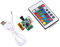 UxradG 16 Colors LED Moon Lamp Board Remote Control, Moon lamp Charger 3D Printer Parts, Night Light Circuit LED Light Source,USB Charging with Charging Cable