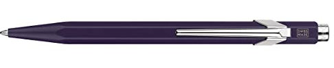Caran D'Ache 849 Kugelschreiber in der Farbe Dunkelviolett mit Slimpack, Limitierte Edition, NN0849.461, Lila