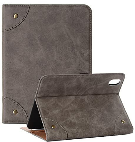 RuiRdot Standing Case For iPad 10th Generation, Lightweight Premium Folio Case, Book Cover Design, Multi-Angle Viewing Stand Auto Sleep/Wake Function for iPad 10th Gen 10.9 (Grey)