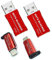 Data Blocker, USB A to A & USB C to C Data Blocker, Protect Against Juice Jacking,100% Guaranteed Prevent Hacker Attac,Support Safe Fast Charging up to 20V/4A (Red Grey 4)