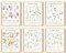 97 Decor Christliches Blumenposter – minimalistische christliche Wandkunst-Dekoration, Schrift-Kunstdrucke, Bibelvers-Poster, Jehova, Jireh, Rapha, Shalom, Shammah, Raah, Nissi, christliches Kunstwerk