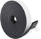 1 Rouleau Joint en Mousse Adhésive, Bande Adhésive 5m en Mousse pour Anti-collision et Insonorisante - 25mm x 10mm, Noir