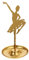 Ciieeo Porte-bijoux Décoratif Forme De Danseuse Présentoir à Bijoux Doré Pour Colliers Boucles Oreilles Et Bracelets Support De Rangement Élégant Pour Maison
