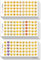 WUSANNA 24 Blatt Emoji Sticker Aufkleber Smiley Smiley Sticker Klein Kinder Notizbuch Dekoration Emoticon Aufkleber Stempel Cartoon Druckerpapier inspirierende Aufkleber Belohnungsaufkleber