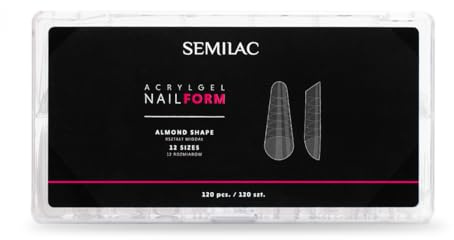 Semilac Acrylgel Nail Form Almond 120 pcs.