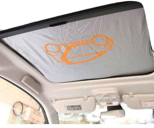 LHMM Schiebedach Sonnenblende DäMmvorhang Dach Sonnenschutz Passend Für Smart 451 453 Fortwo Forfour,fortwo