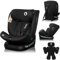 LIONELO BRAVE i-Size 360° drehbarer Autositz für Kinder von 40-150 cm, Einbau vorwärts- und rückwärtsgerichtet, ISOFIX TopTether, Kopfstütze und Rückenlehne verstellbar, Seitenschutz, Standard R129