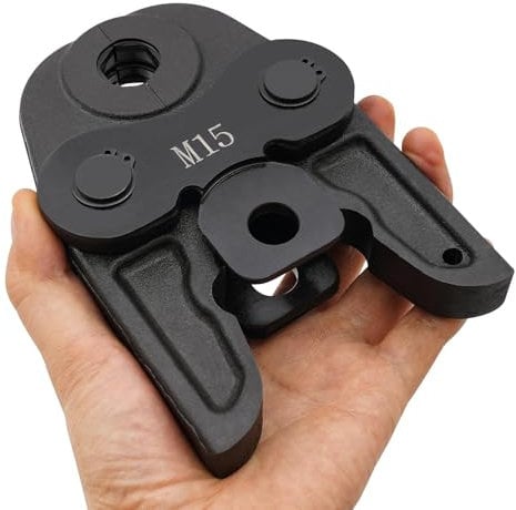 Pressbacke M15, Presszange kompakte, Presskontur, Arbeitsbereich Durchmesser 15mm, Pressbacke für Verbundrohr pressen