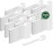 MAXI PRODUCTS - 1000 Unidades - Cucharitas Postre Blanco Reutilizable - 12,5 cm - Cubiertos Resistentes - Tenedor Reutilizable - Cubiertos para Fiestas - RESISTENTES