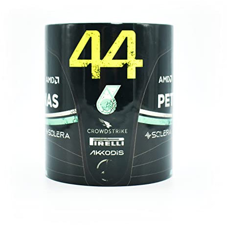 Hamilton #44 Tasse 2023 – Formule Racing – Tasse à café et à thé – Merc – Grand Prix – One – Art – W14 – Lewis – Champion du monde – Chèvre – Idées cadeaux – Décoration de maison et de bureau –