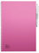 MOYU Erasable Notebook A4 - Passion Pink - Premium Cover - Multifunctional Pages - Includes Erasable Pen, Cloth, and Pen Holder