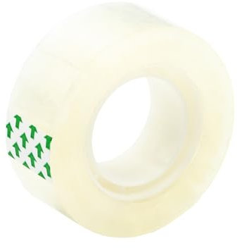 K3T Klebefilmrollen für Klebefilmabroller 8er Packung, 19mm x 33m, Farbe kristallklar, Art.Nr. 43938