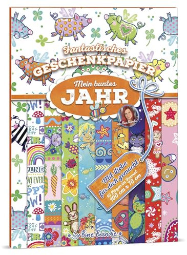 Bine Brändle - Fantastisches Geschenkpapier - Mein buntes Jahr