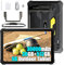 Blackview Active 10 Pro 5G Rugged Tablet 30000mAh Batteria, 36GB+512GB/2TB Rugged Smartphone, 10.95 FHD+ Robusto Tablet, Luce da campeggio, 108MP+50MP, 2 Altoparlanti, IP68, 4G LTE,OTG,GPS,NFC, Nero