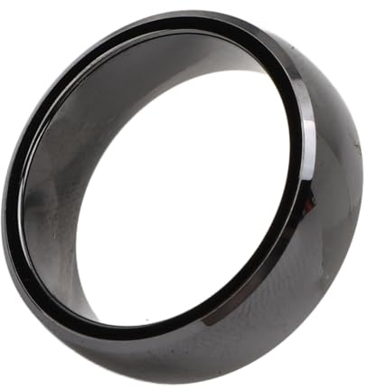Keramischer NFC -Smart Ring für Zugangskontroll- und Anwesenheitssysteme, Wässrigem Kontaktlosen RFID -Ring für Männer und Frauen, Kompatibel mit/Android -Geräten (Größe Nr. 10)