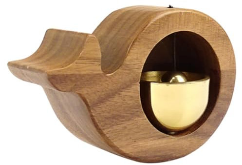 Mobestech Glockenspiel Für Draußen Mit Magnetischem Halter Holztürglocke Zum Türöffnen Türglocke Für Eingangsalarmglocke Magnetische Windglocke Für Türen