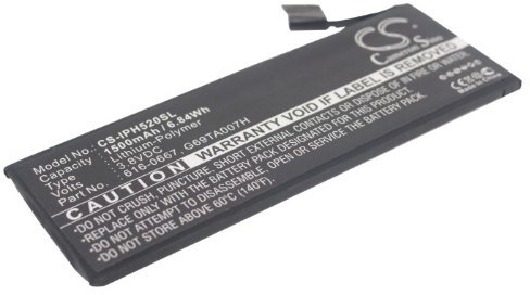 TECHTEK Batterie 1500mAh Compatible avec A1456, A1507, A1526, A1532, 5C, Light 32GB, ME553LL/A, ME555LL/A, ME556LL/A, ME557LL/A remplace 616-0667, G69TA007H, PP11AT11S-1