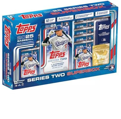 2025 Topps MLB Series 2 Baseball Super Trading Card Box
