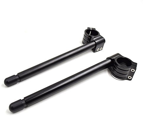 Fullibars kit semimanubri Ø 50mm per GSX600/750/100R R6 2006-2016 R1 2004-2008 forcella Ø 50mm racing cafe racer semi manubri inclinazione 7°,tubo Ø 22.2mm,realizzato in CNC alluminio