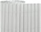 Suinga Canisse Synthétique PVC 1 x 5 m avec Cannes Entières blanche, Brise-Vue pour Jardins, Balcons et Clôtures