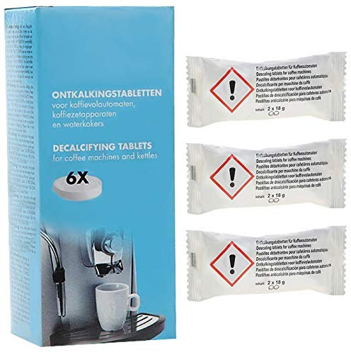 SPARES2GO Universal Kettle Urn Descaling Tablets (Pack of 6)
