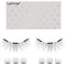 Lash’d Up® Cils Magnetiques Naturel 3 Aimants (peut aussi être porté comme 2 aimants) Faux Cils Volume Russe 3D Réutilisable Découpable (Très naturel)