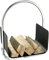 Kaminholz Tragekorb mit extra breitem Griff - 48x41x30 cm - Brennholz Kamin Holzkorb Feuerholz Korb Schale